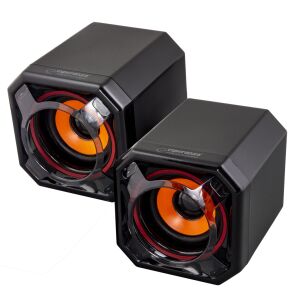 Esperanza Timba 2.0 USB Stereo Speakers, black - Peripheral