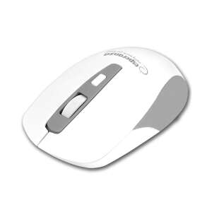 Șoarece optic wireless Esperanza Sargas, alb și gri - Esperanza Mouse