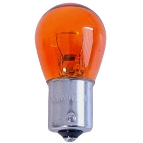 Amio PY21W 12V Sárga Halogén Izzó - BAU15s