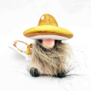 Manó Figura - Gomba Kalap - Kerámia - 8cm