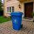 HDPE Hulladéktároló - Kék - 240 Liter 109693430