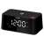 Sencor SDC 7600 QI ébresztőóra vezeték nélküli töltéssel, fekete