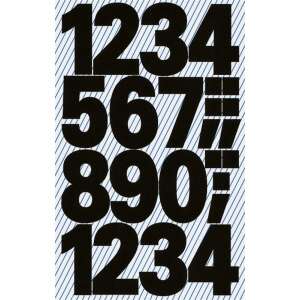 Avery 3785 weatherproof black numbers stickers, 100pt - Sticker, Magnet