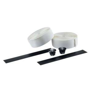 Ritchey Eva Comp fehér kormánybetekerő, 2 tekercs, fekete kormányvégdugó, országúti kerékpárokhoz - Ritchey