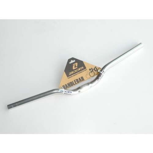 Zoom 600/40mm ezüst alumínium kerékpár kormány