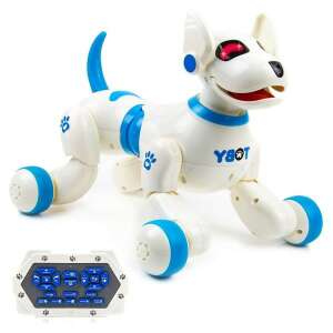 Beszélő, Játszó, Táncoló, Éneklő Távirányítós Robot Kutya – Távirányítóval Vezérelhető, Kék 81346300 