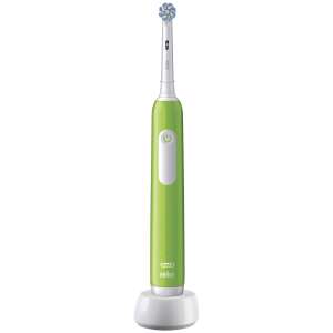 Електрическа четка за зъби Oral-B Pro Junior 6+ за деца, зелена, с зарядно устройство - Oral-B Електрическа четка за зъби