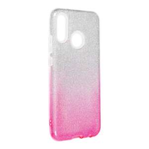 Huawei P40 Lite E Biling Ezüst-Pink szilikon tok 32784253 