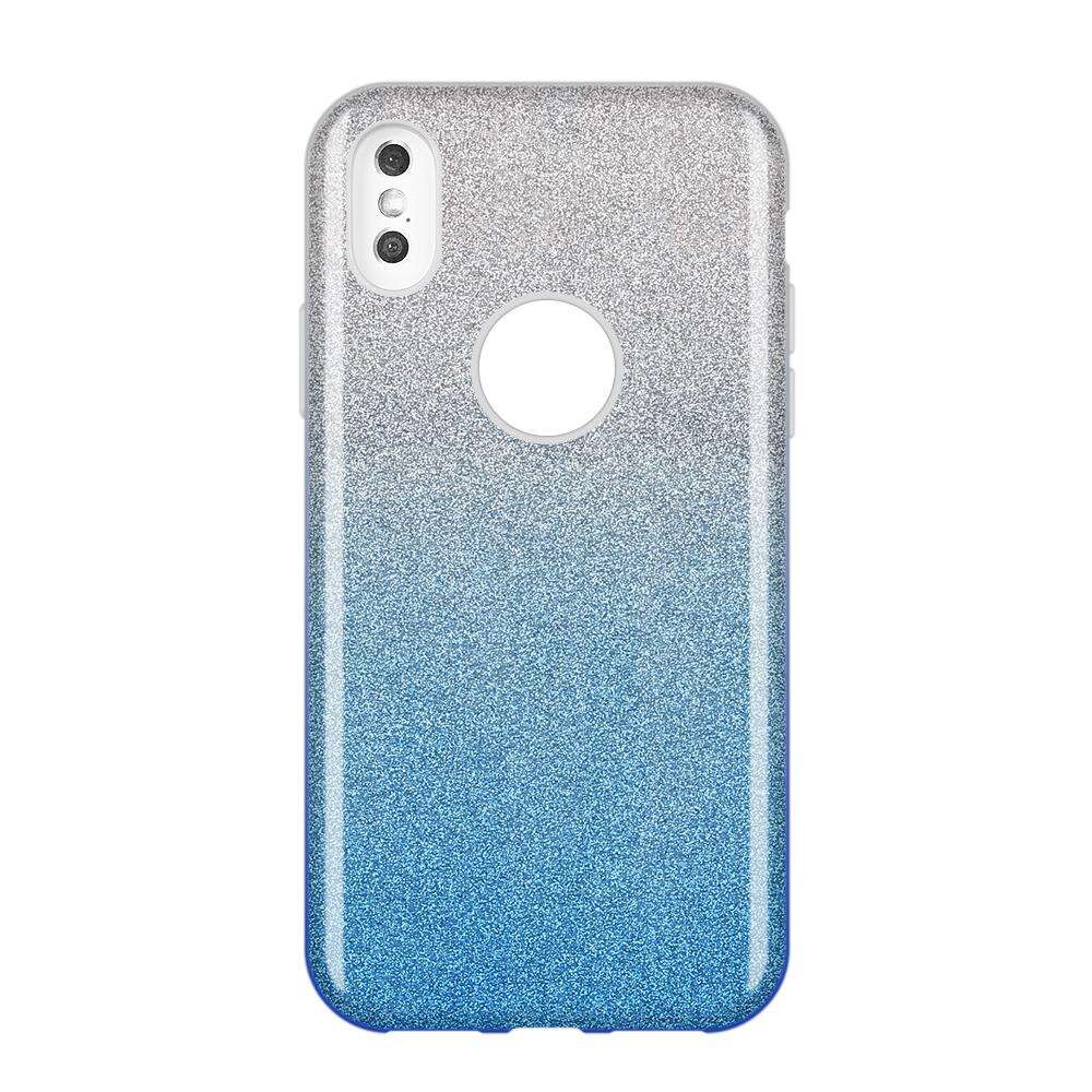 Samsung Galaxy A60 Biling Ezüst-Kék szilikon tok