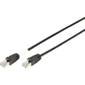 Digitus Cat 6 S/FTP Outdoor Patch Cord, PE, schwarzes Netzwerkkabel, Ethernet-Kabel - FTP-Kabel