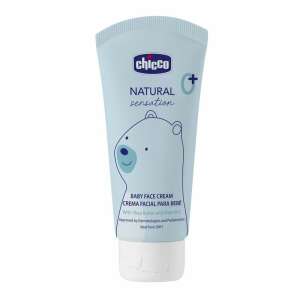 Cremă de față pentru bebeluși Chicco Natural Sensation, 50 ml, cu unt de shea și vitamina E - Loțiuni de corp și produse cosmetice pentru bebeluși