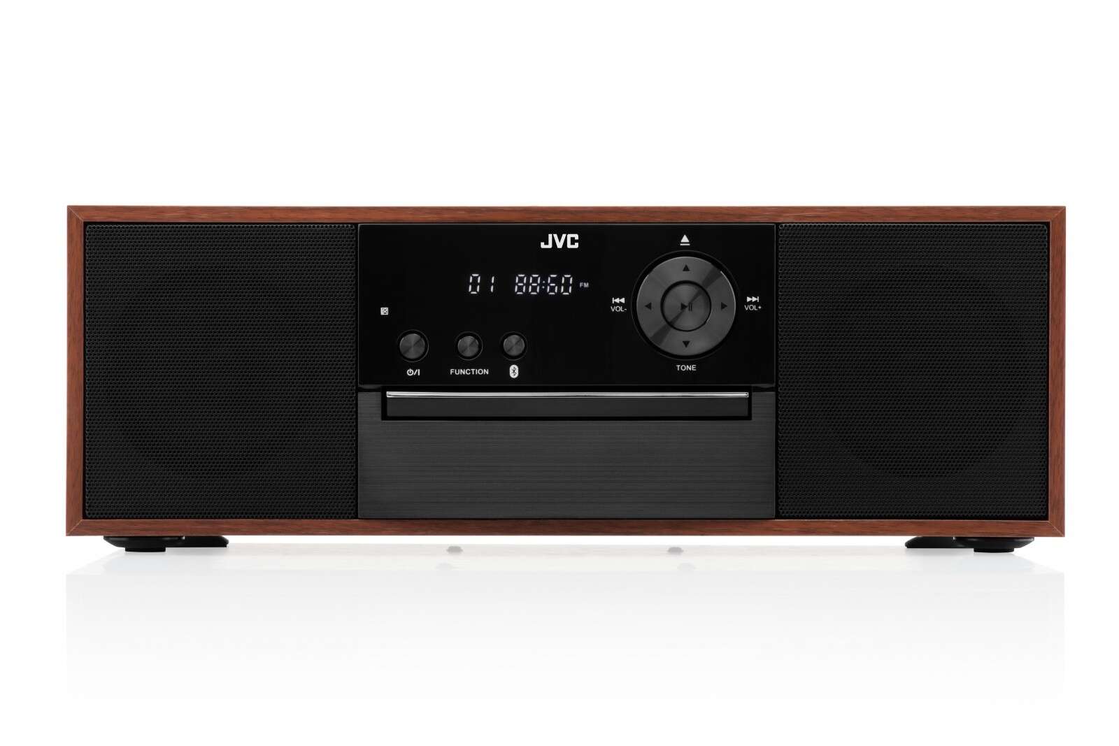 JVC RD-E761 16W, 2.0, FM-rádió, Bluetooth, CD-R/CD-RW, LCD Kijelz...