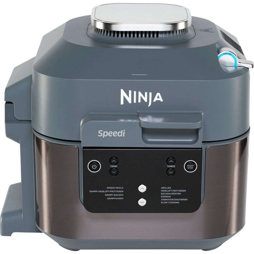 Ninja on400de, 1760 w, 5.7 l, 10 program, időzítő, szürke-inox me...