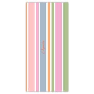 DAYLINER "Colors Stripes" fekvő zsebnaptár, színes csíkos borító, agenda - Naptár