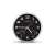 Esperanza Lyon black wall clock with thermometer and hygrometer