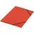 Leitz Recycle A4 piros gumis mappa, csukva, ferde nézetből