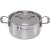 De Buyer Affinity, 20cm, 3.4l, Rozsdamentes acél, Ezüst edény 84336170