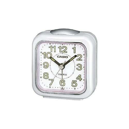 Casio TQ-142-7EF White Analog Alarm Clock
