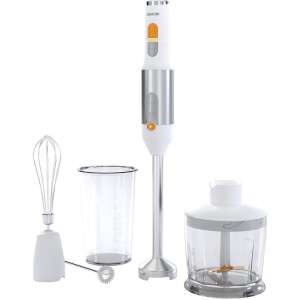 Blender ręczny Sencor SHB 6301WH z 4 końcówkami, Biały - Sencor