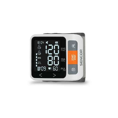 Сенкор SBD 0900WH монитор за кръвно налягане за китка, бял