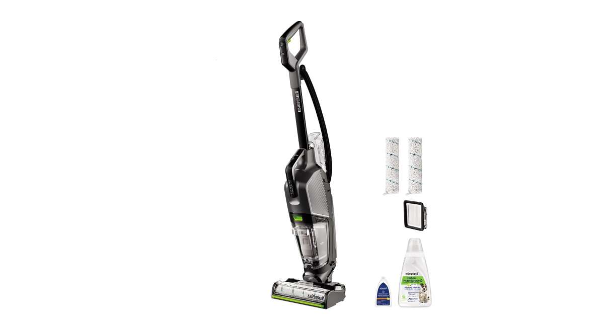 Bissell CrossWave Hydrosteam Pet Pro steam cleaning machine