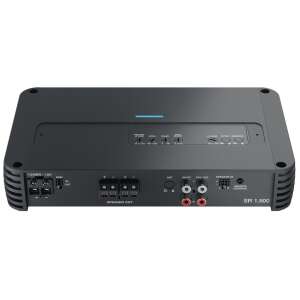 Audison SR 1.500 amplifier, single channel, black, back view - Amplifier