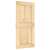 Drzwi przesuwne z litego drewna sosnowego z metalowymi okuciami 95 x 210 cm 82315140