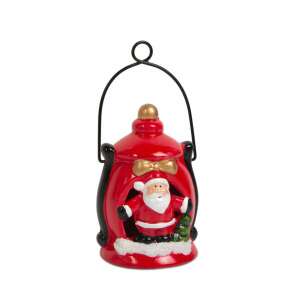 Karácsonyi LED Lámpa - Mikulás & Hóember, Christmas Santa and Snowman LED Lantern - Nonbrand Christmas Decoration