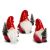 Christmas Gnome Figurines with Miniature Trees
