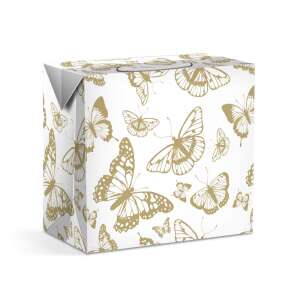 Gift bag, butterfly design, 225 x 135 x 200 mm - Art & Craft