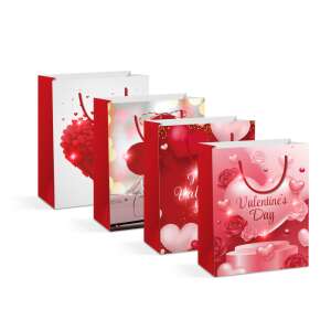 Ajándéktasak Valentine's Day gift bags, set of 4 designs - Art & Craft