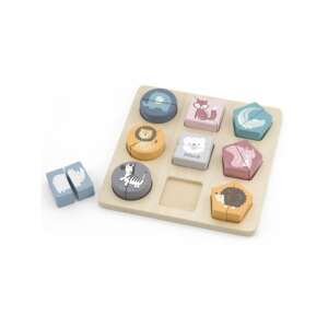 Puzzle de sortare a formelor Viga Polar B cu modele de animale - Jocuri de sortare a formelor