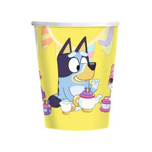 Хартиени чаши Bluey, 8 броя, 227 ml, с Bluey и нейното семейство - Стъкло за еднократна употреба