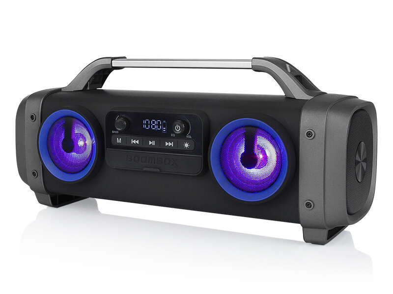 Boombox BT830 karaoke bluetooth Hangszóró - fekete