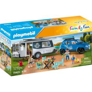 Playmobil 71423 Lakókocsi autóval 81481454 Playmobil Family Fun