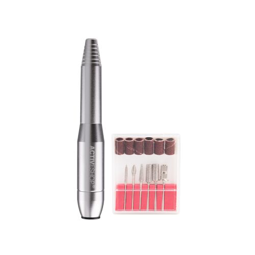 ActiveShop Mini Pro203 Nagelfräser mit Bohrer-Set