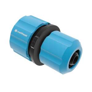 Cellfast ERGO 1/2"-3/4" hose connector, blue, for connecting garden hoses - Connector and Accessory