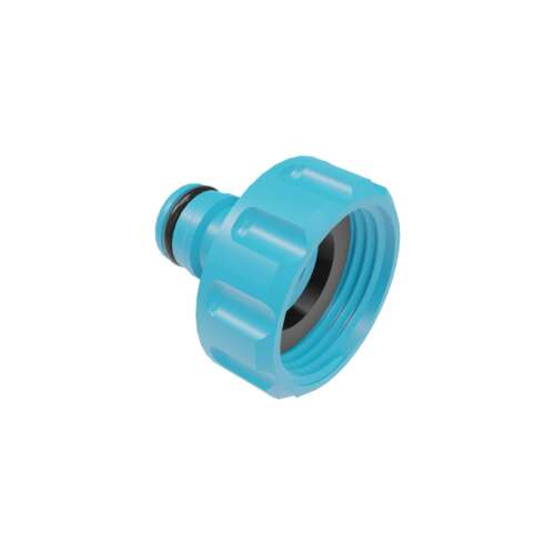 Conector Cellfast cu filet interior de 1 inch, albastru, BASIC, ambalaj blister