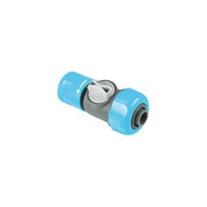 Conector rapid Cellfast 3/4 inch cu supapă, albastru - Cellfast Accesorii irigare