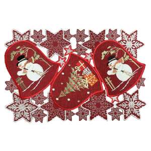 Hóember mintás karácsonyi tányéralátét 81512640 - Tányéralátét