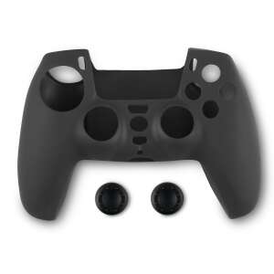 Spartan Gear - Controller Silicon Skin Cover and Thumb Grips Black (PS5) 81541538 