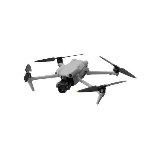 Dronă DJI Air 3 cu sistem de cameră dublă, timp de zbor de 46 de minute, detectare a obstacolelor omnidirecțională, transmisie video O4 și telecomandă RC-N2