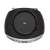 Aiwa BBTU-400SL portable CD radio with Bluetooth, USB input, clock and alarm clock, top view