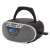 Radio CD portabil Aiwa BBTU-400SL cu Bluetooth, intrare USB, ceas și alarmă, vedere laterală cu port USB