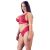 Cottelli Plus Size - soft lace bra set (red) 138566681