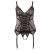 Cottelli Curves - Csipkés Body - Fekete 81543474