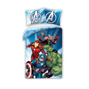 Posteľná bielizeň Avengers s Iron Manom, Hulkom, Thorom a Kapitánom Amerikou. Obliečka na prikrývku a obliečky na vankúše s tematikou Guardians. - Posteľná bielizeň