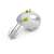 Esperanza Muffin hand mixer, white and green, 150W