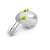 Esperanza Muffin hand mixer, white and green, 150W