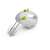 Esperanza Muffin hand mixer, white and green, 150W
